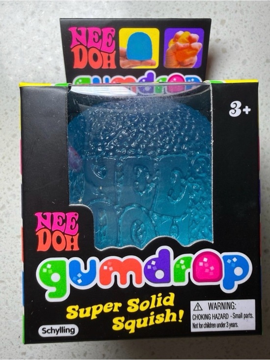 Other - Gumdrop Super Solid Squish! Blue Kids Toy